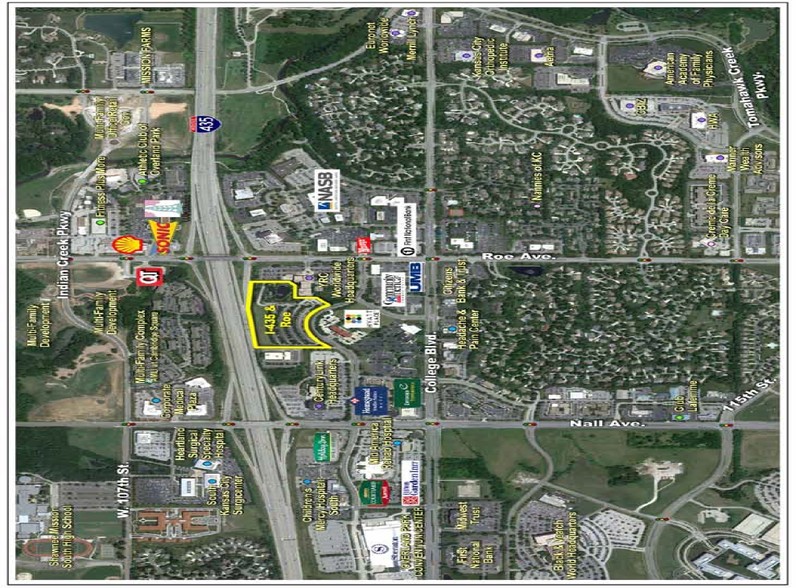 5100 W 110th St, Overland Park, KS à louer - Aérien – Image 2 sur 6