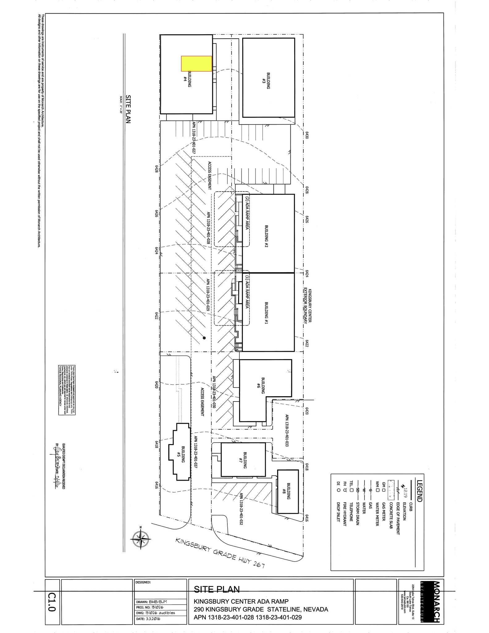 290 Kingsbury Grade, Stateline, NV à louer Plan de site– Image 1 sur 1