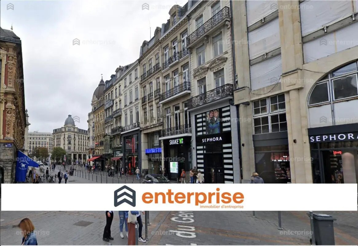 Local commercial dans Lille à louer Photo de l’immeuble– Image 1 sur 2