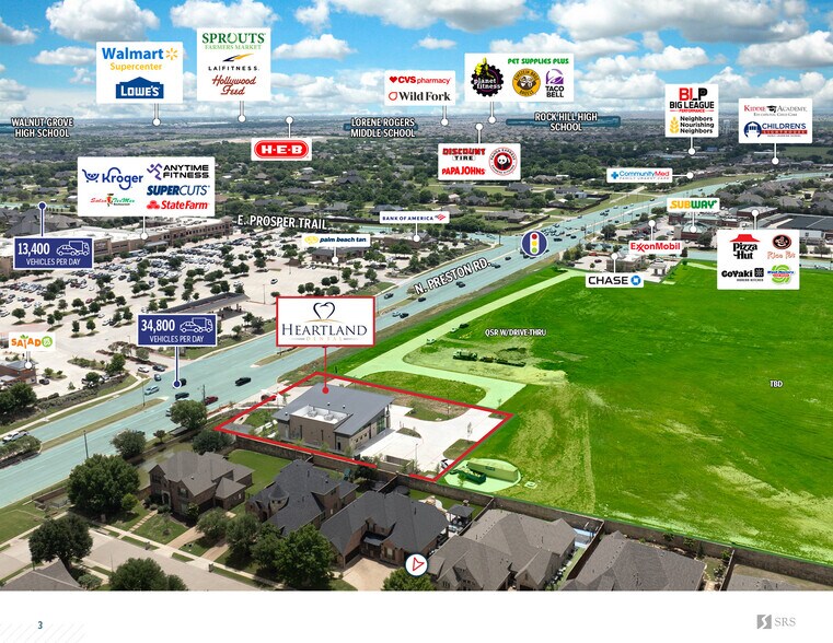1321 N Preston Rd, Prosper, TX à vendre - Photo de l’immeuble – Image 2 sur 8