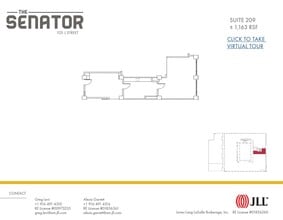1121 L St, Sacramento, CA à louer Plan d’étage– Image 1 sur 1