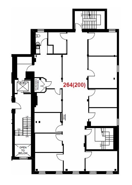 252-264 Adelaide St E, Toronto, ON à louer Plan d’étage– Image 1 sur 1