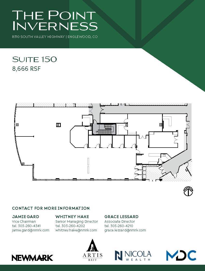 8310 S Valley Hwy, Englewood, CO à louer Plan d’étage– Image 1 sur 1