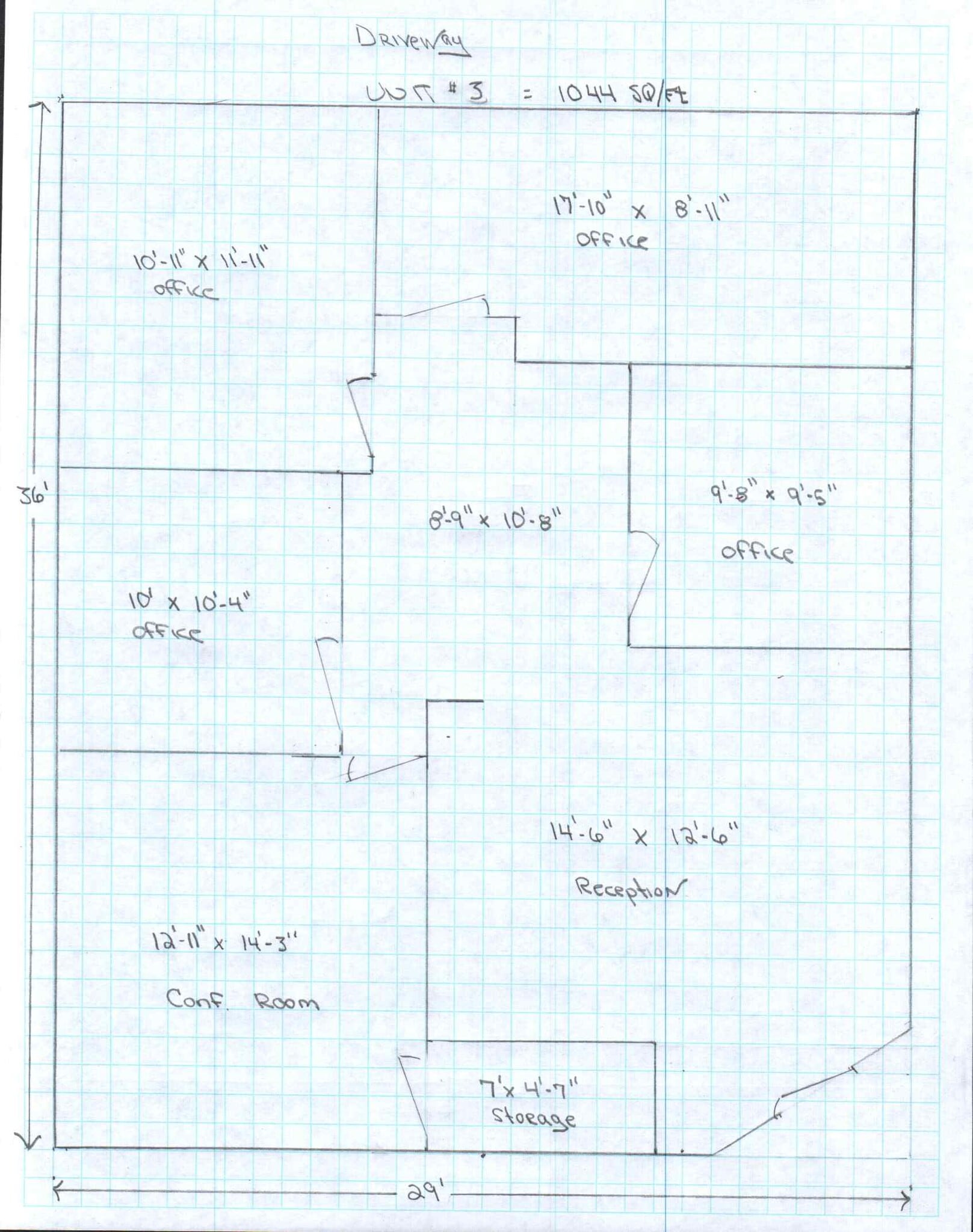 90 Rockland St, Hanover, MA à louer Plan d’étage– Image 1 sur 1
