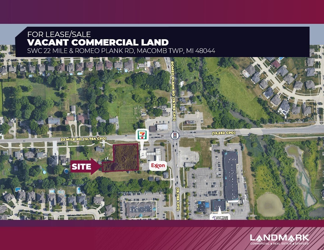 22 Mile Rd & Romeo Plank Rd Rd, Macomb Township, MI à louer Photo principale– Image 1 sur 3