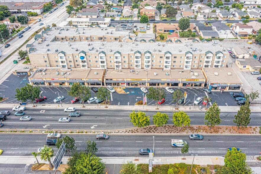 8009-8015 Imperial Hwy, Downey, CA à vendre - Aérien – Image 3 sur 6