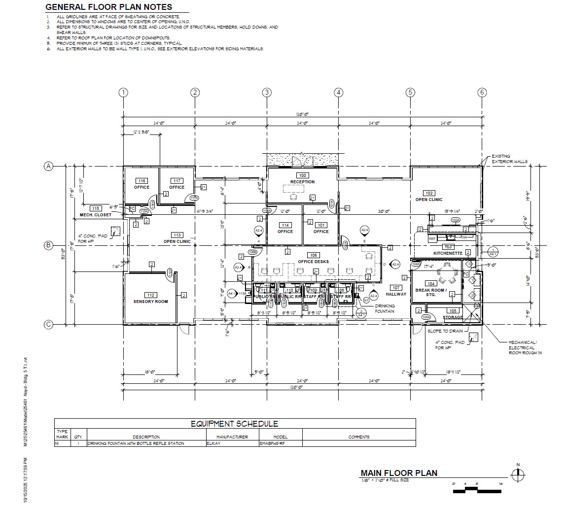 140 E Penny Rd, Wenatchee, WA à louer Plan d’étage– Image 1 sur 1