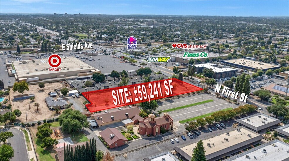 3436 N 1st St, Fresno, CA à vendre - Photo de l’immeuble – Image 1 sur 4