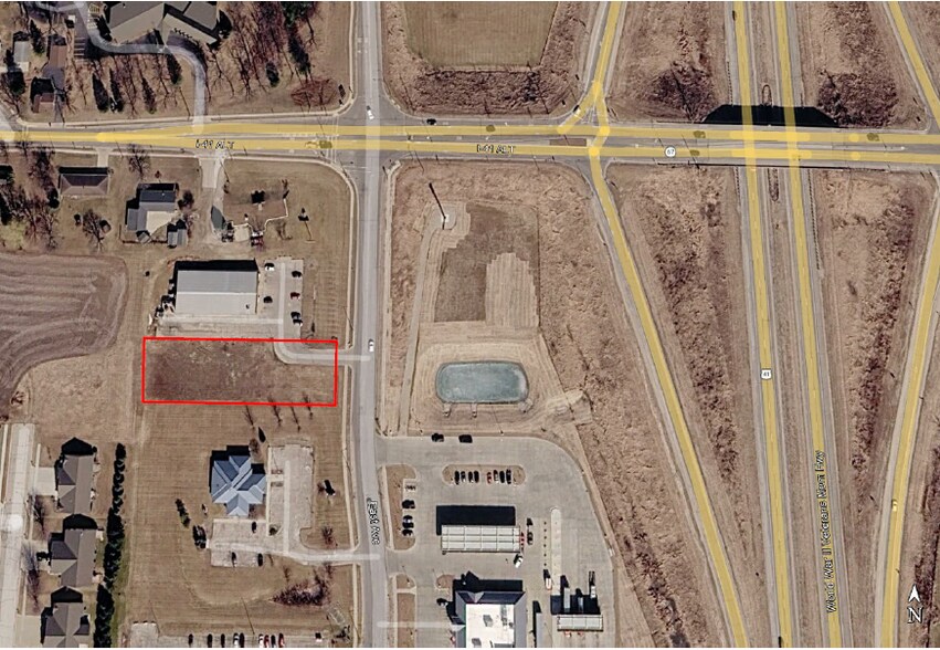 East Ave, Lomira, WI à vendre - Aérien – Image 2 sur 2