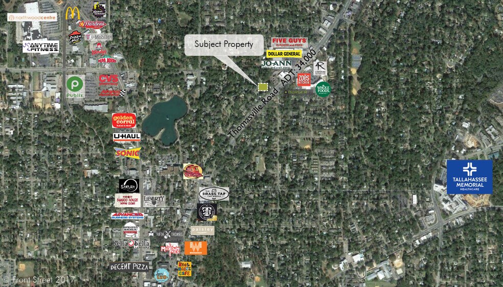 1700-1712 Thomasville Rd, Tallahassee, FL à vendre - Photo de l’immeuble – Image 3 sur 7