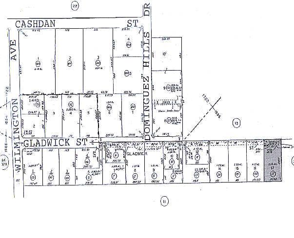 2218-2234 Gladwick St, Compton, CA à louer - Plan cadastral – Image 2 sur 4
