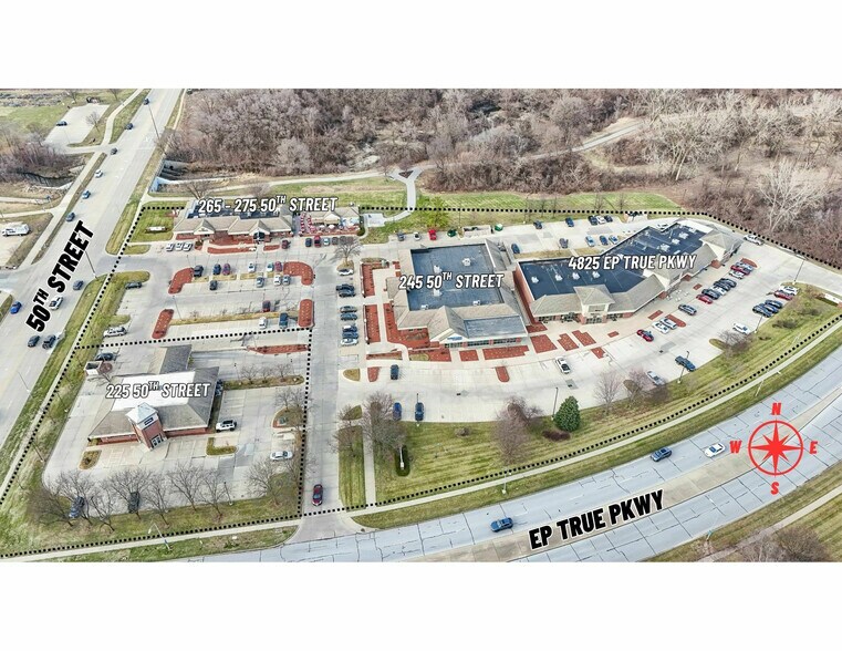 245 50th St, West Des Moines, IA à vendre - Aérien – Image 1 sur 5