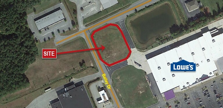 Stewart Dr & Bailey Dr, Franklin, VA à vendre - Photo principale – Image 1 sur 4