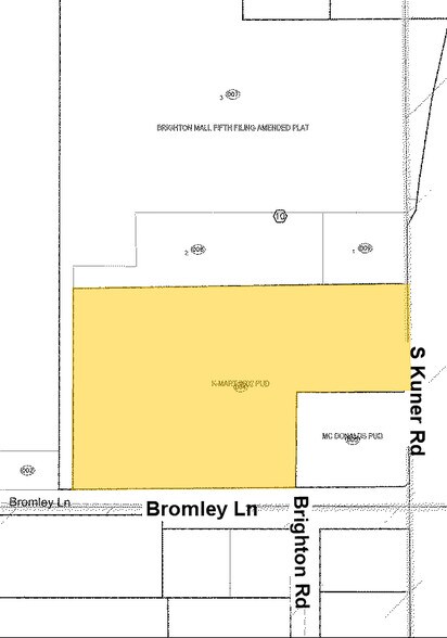 889-893 S Kuner Rd, Brighton, CO à louer - Plan cadastral – Image 2 sur 7