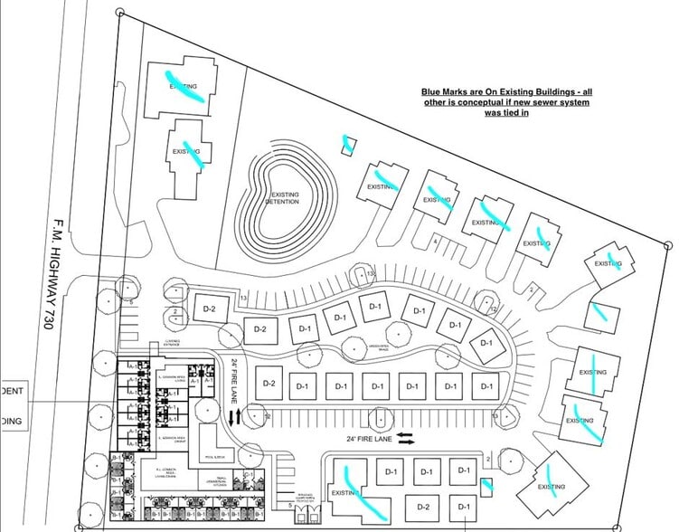 2482 N Trinity St, Decatur, TX à vendre - Plan de site – Image 2 sur 6