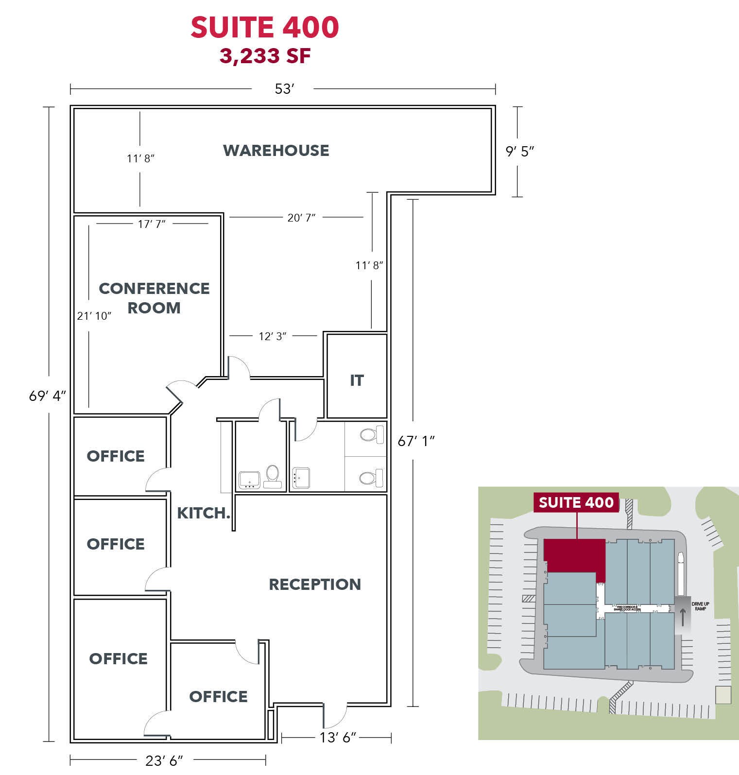 200 Trans Air Dr, Morrisville, NC à louer Plan d’étage– Image 1 sur 2