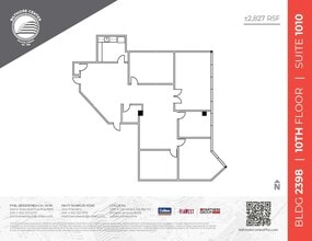 2398 E Camelback Rd, Phoenix, AZ à louer Plan d’étage– Image 1 sur 1