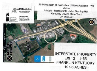 Plus de détails pour 3671 Nashville Rd, Franklin, KY - Terrain à vendre
