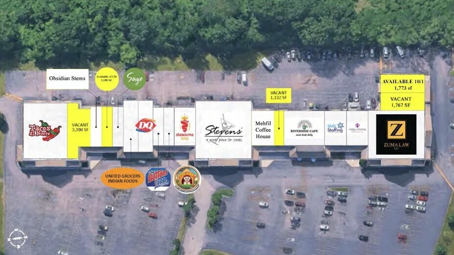 401 N Riverside Dr, Gurnee, IL à louer Plan de site– Image 1 sur 1