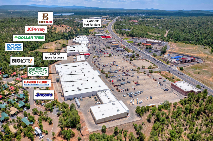 4411-4481 S White Mountain Rd, Show Low, AZ à louer - Photo de l’immeuble – Image 3 sur 4