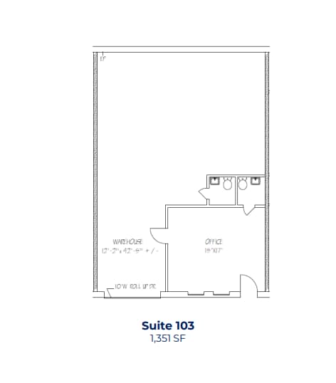 5773-5776 Arrowhead Drive, Virginia Beach, VA à louer Plan d’étage– Image 1 sur 1