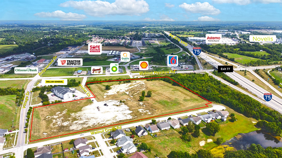 351 Hotel Ct, Berea, KY à vendre - Aérien – Image 3 sur 8