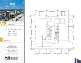 1415 W 22nd St, Oak Brook, IL à louer Plan d’étage– Image 1 sur 1