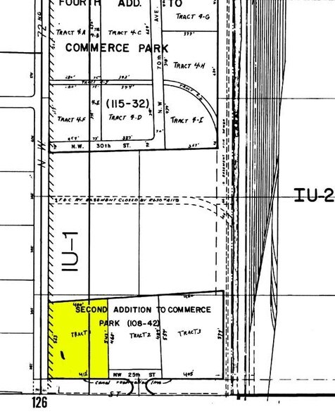 2501-2545 NW 72nd Ave, Miami, FL à louer - Plan cadastral – Image 2 sur 11