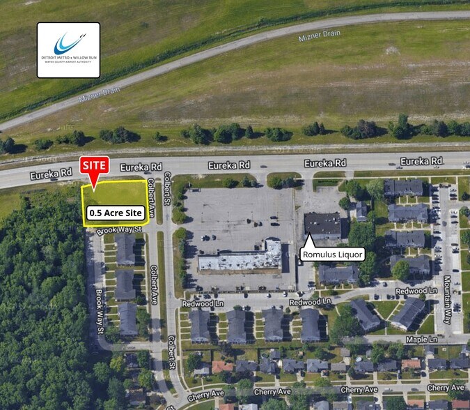 Eureka Rd, Romulus, MI à vendre - Photo de l’immeuble – Image 1 sur 2