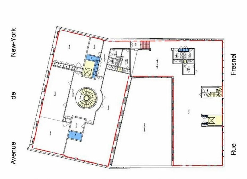38 Avenue De New York, Paris à louer - Plan d’étage – Image 2 sur 2