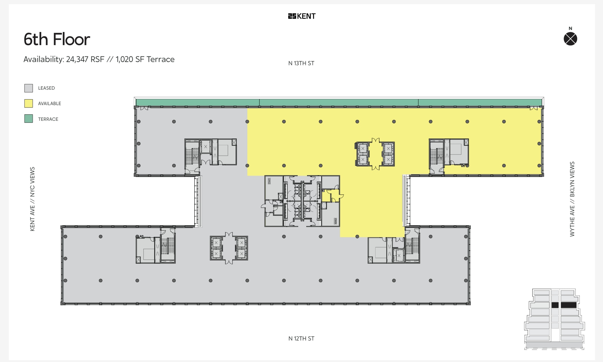 25 Kent Ave, Brooklyn, NY à louer Photo intérieure– Image 1 sur 1