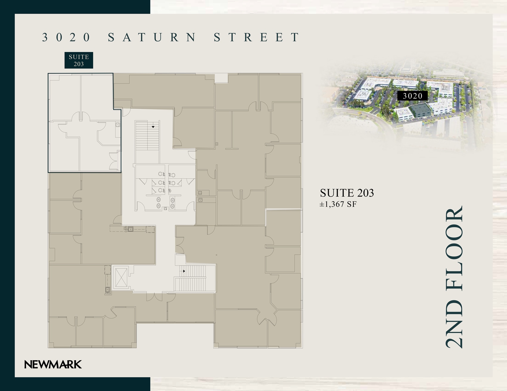 3010-3070 Saturn St, Brea, CA à louer Plan d’étage– Image 1 sur 1