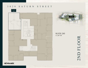 3010-3070 Saturn St, Brea, CA à louer Plan d’étage– Image 1 sur 1