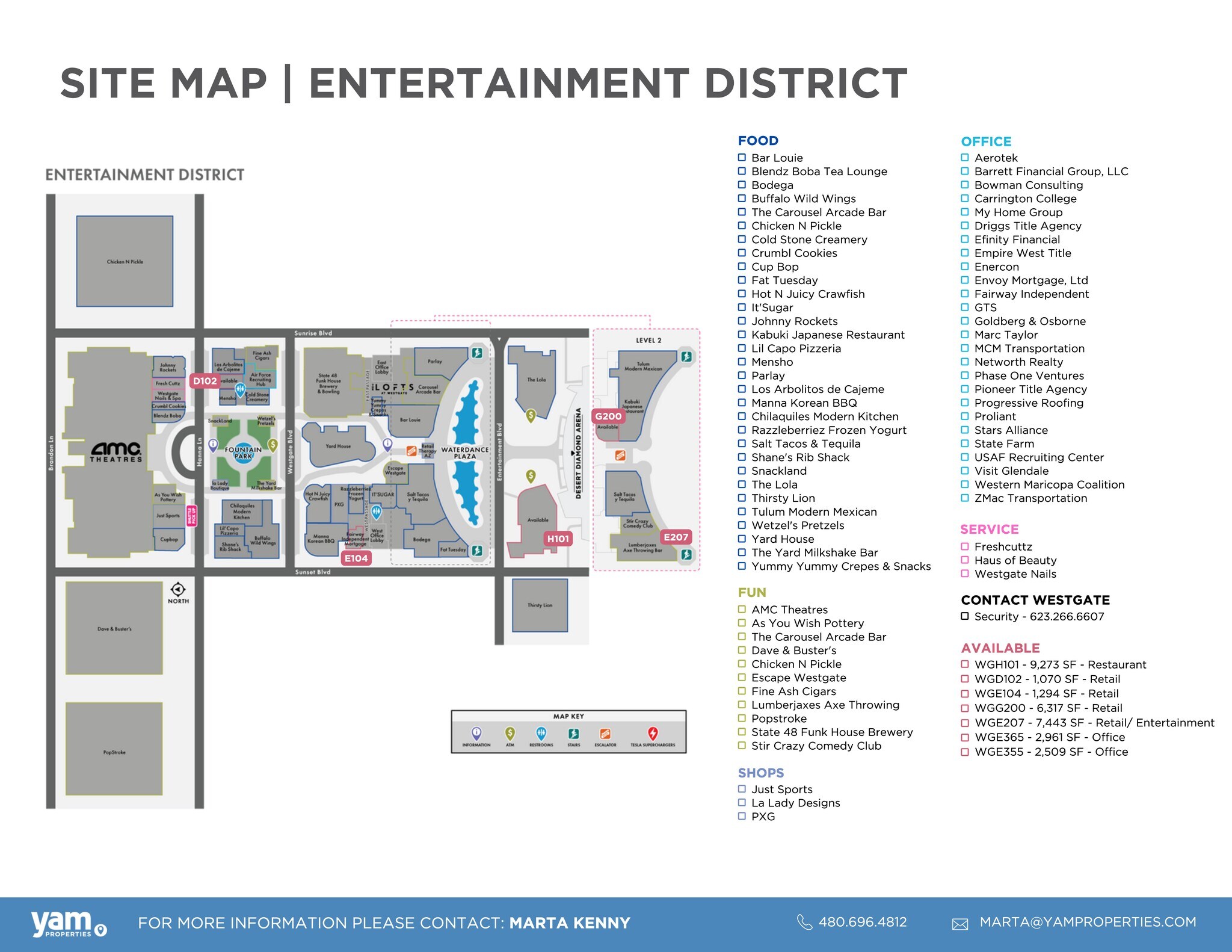 W Glendale Ave, Glendale, AZ à louer Plan de site– Image 1 sur 1