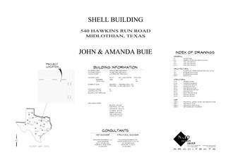 540 Hawkins Run Rd, Midlothian, TX à louer Plan de site– Image 1 sur 1