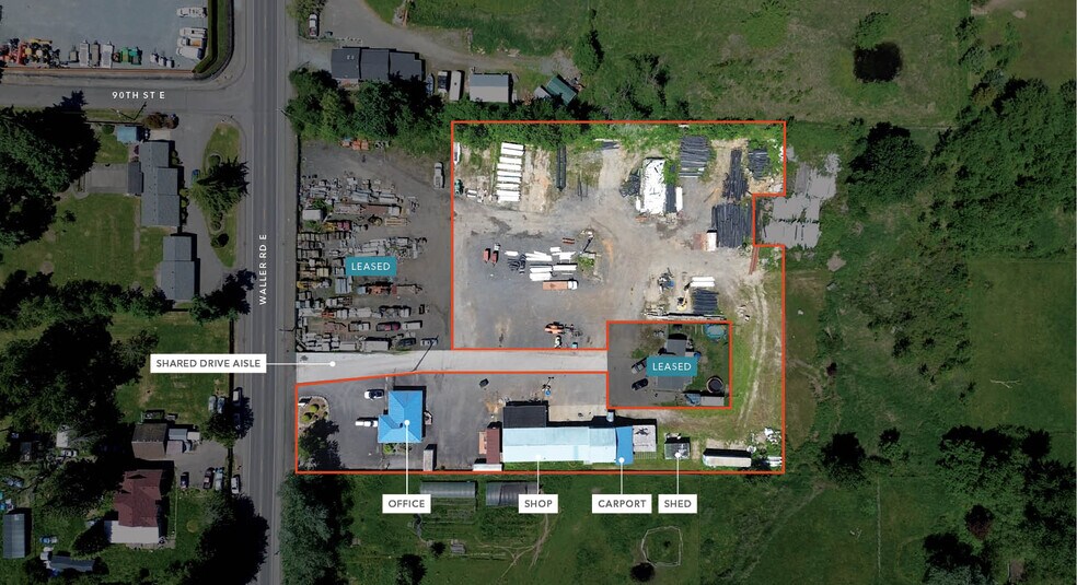 9021 Waller Rd E, Tacoma, WA à louer - Photo de l’immeuble – Image 2 sur 5