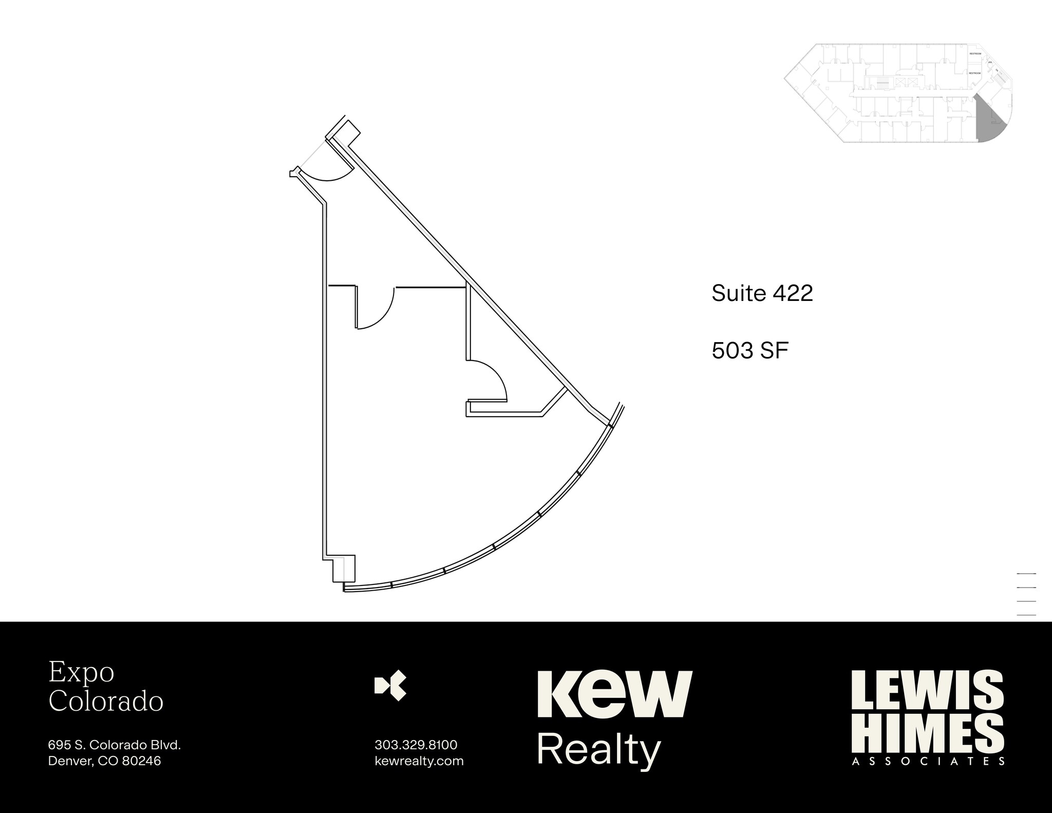 695 S Colorado Blvd, Denver, CO à louer Plan de site– Image 1 sur 1