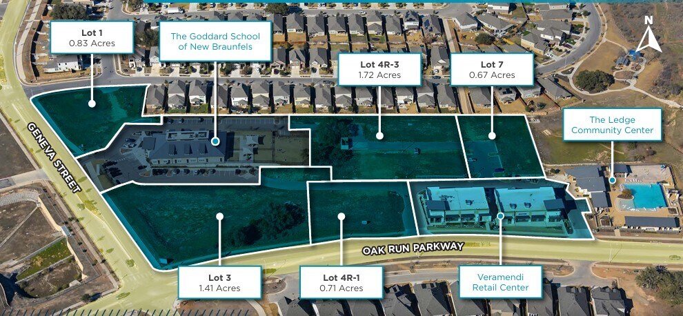 Oak Run Parkway & Geneva St, New Braunfels, TX à vendre Photo de l’immeuble– Image 1 sur 7