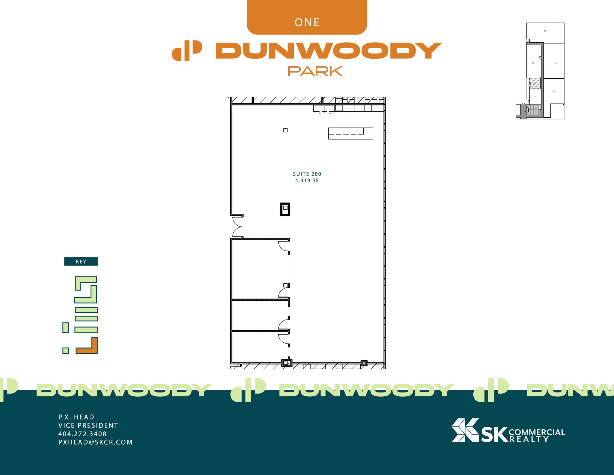 1 Dunwoody Park, Atlanta, GA à louer Plan de site– Image 1 sur 1