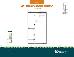 1 Dunwoody Park, Atlanta, GA à louer Plan de site– Image 1 sur 1