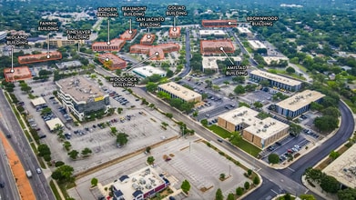 4242 Woodcock Dr, San Antonio, TX - VUE AÉRIENNE  vue de carte