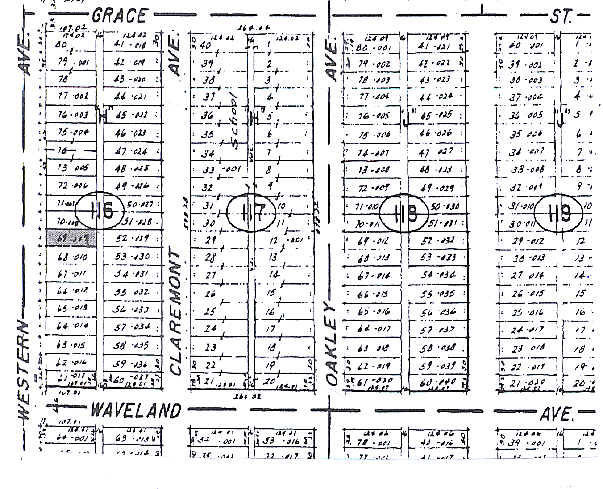 3725 N Western Ave, Chicago, IL à vendre - Plan cadastral – Image 2 sur 2