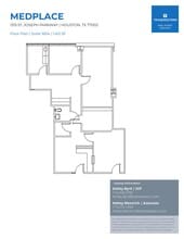1315 St Joseph Pky, Houston, TX à louer Plan d’étage– Image 1 sur 2