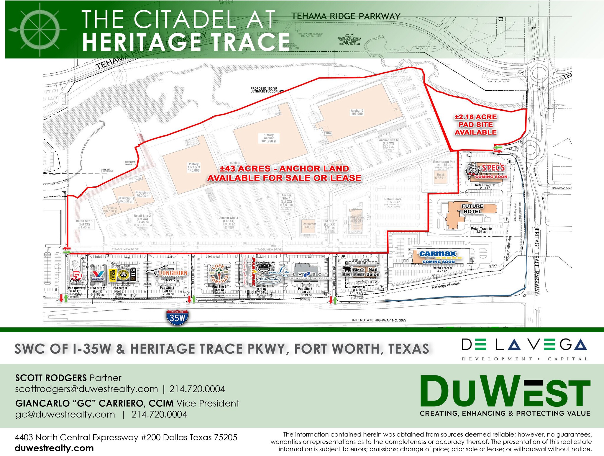 SWC Heritage Trace Pky & I-35W, Fort Worth, TX à louer Photo de l’immeuble– Image 1 sur 3