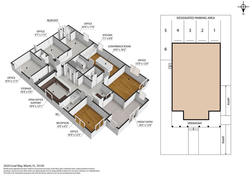 2424 Coral Way, Coral Gables, FL à louer - Photo de l’immeuble – Image 3 sur 4
