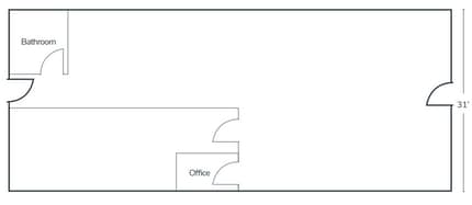 1031-1033 S Santa Fe Ave, Vista, CA à louer Plan d’étage– Image 1 sur 1