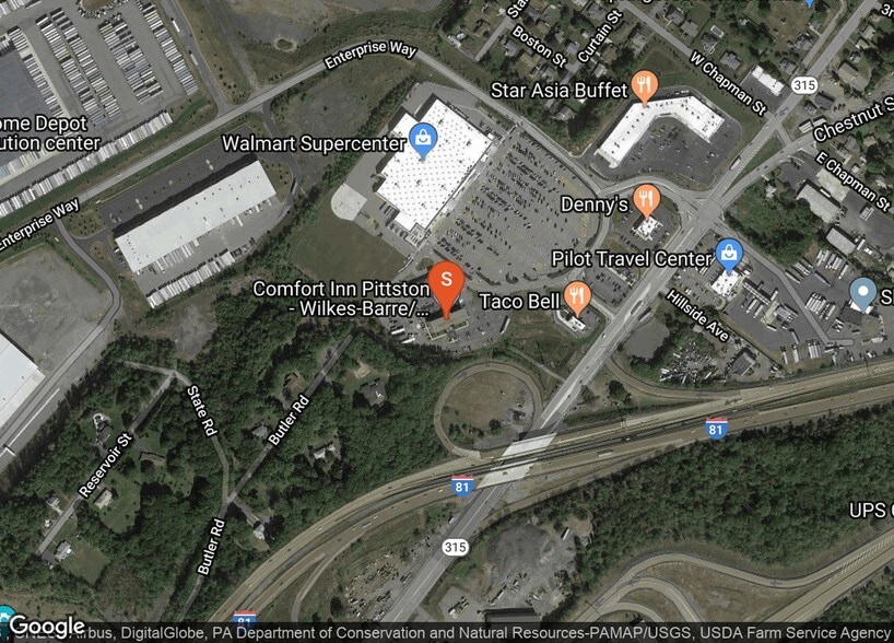 400 Route 315 Hwy, Pittston, PA à vendre - Aérien – Image 2 sur 9
