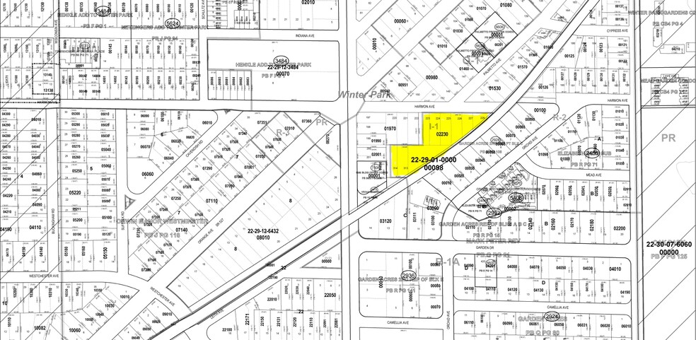 1132 Harmon Ave, Winter Park, FL à louer - Plan cadastral – Image 1 sur 1