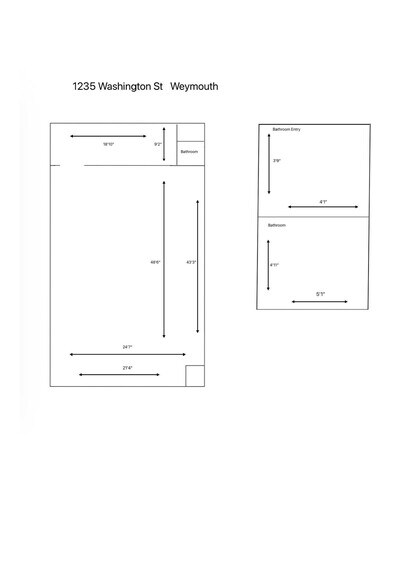 1229 Washington St, Weymouth, MA à louer - Photo de l’immeuble – Image 2 sur 2