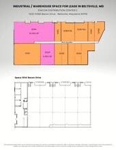 10121-10165 Bacon Dr, Beltsville, MD à louer Plan de site– Image 1 sur 1